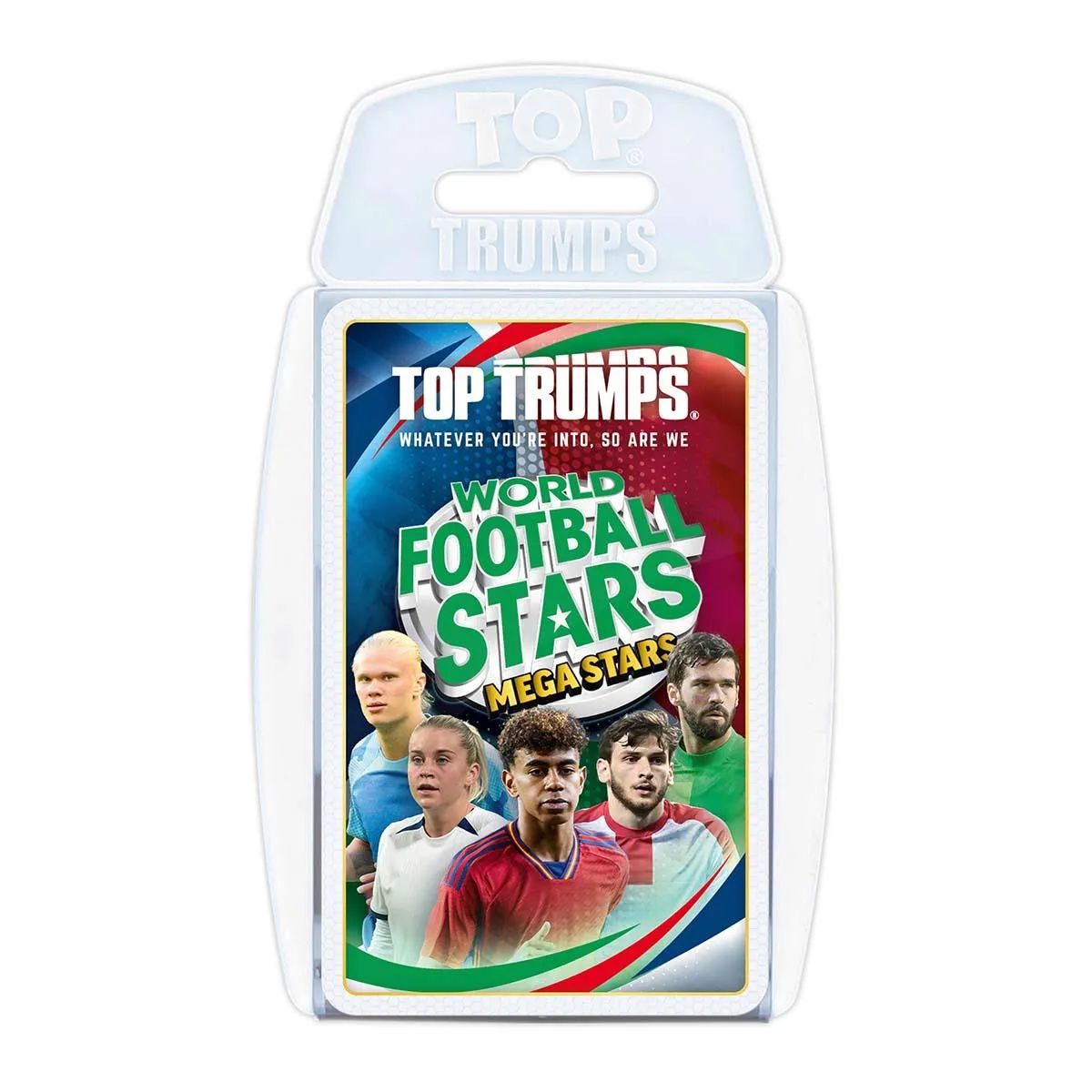 Top Trumps World Football Stars kaartspel + bal maat 5