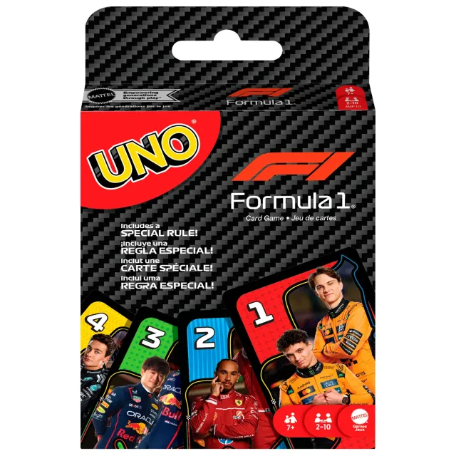 UNO F1 kaartspel Overname Nederlandse editie 7 jaar en ouder