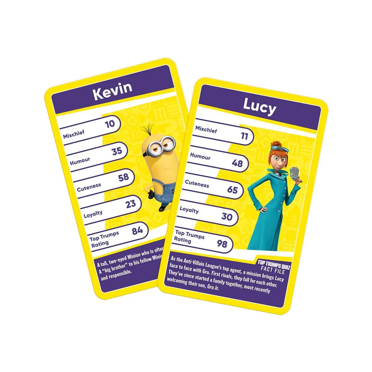 Top Trumps Minions kaartspel gele monsters familie
