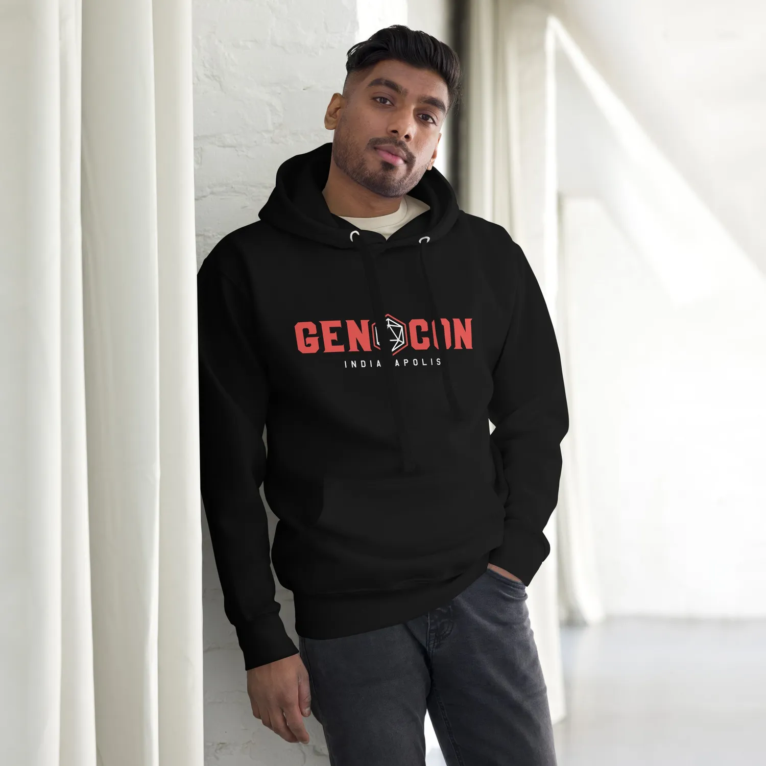 Gen Con Indianapolis Hoodie uniseks katoenmix
