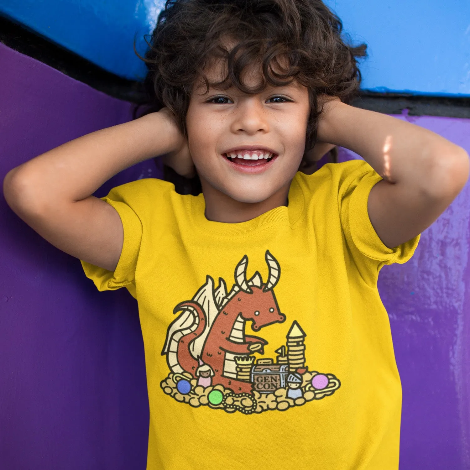 Gen Con 2026 Genevieve Tiny Treasure shirt kinderen katoen