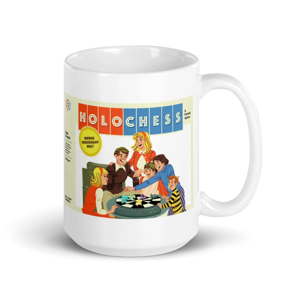 Roll A Crit Holo Chess mok 11oz keramiek