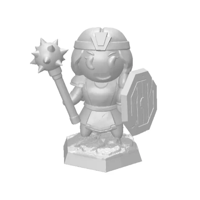 Roll A Crit Maltilda the Stout-Hearted STL miniatuur