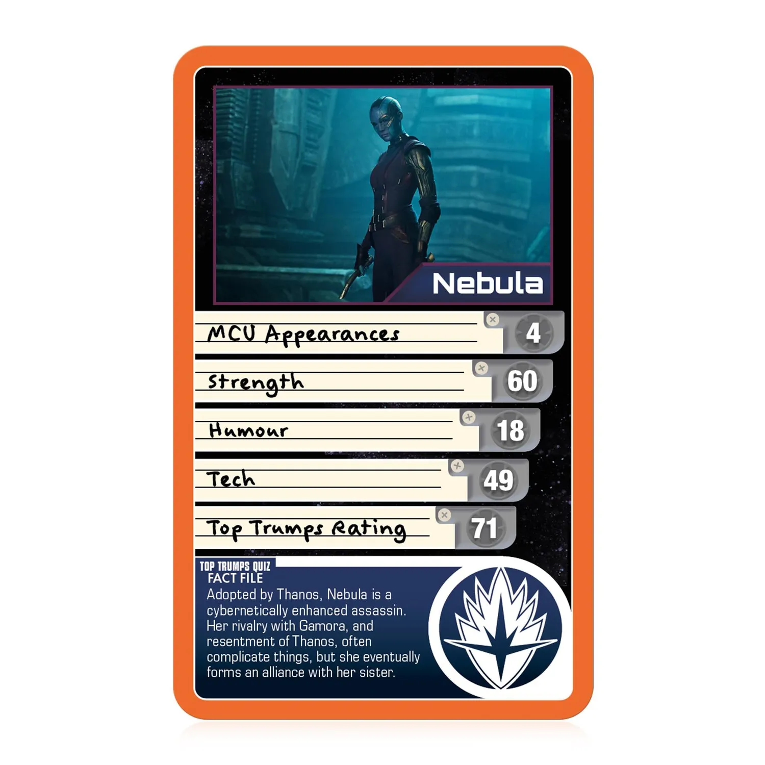 Top Trumps Guardians of the Galaxy kaartspel 30 kaarten marvel