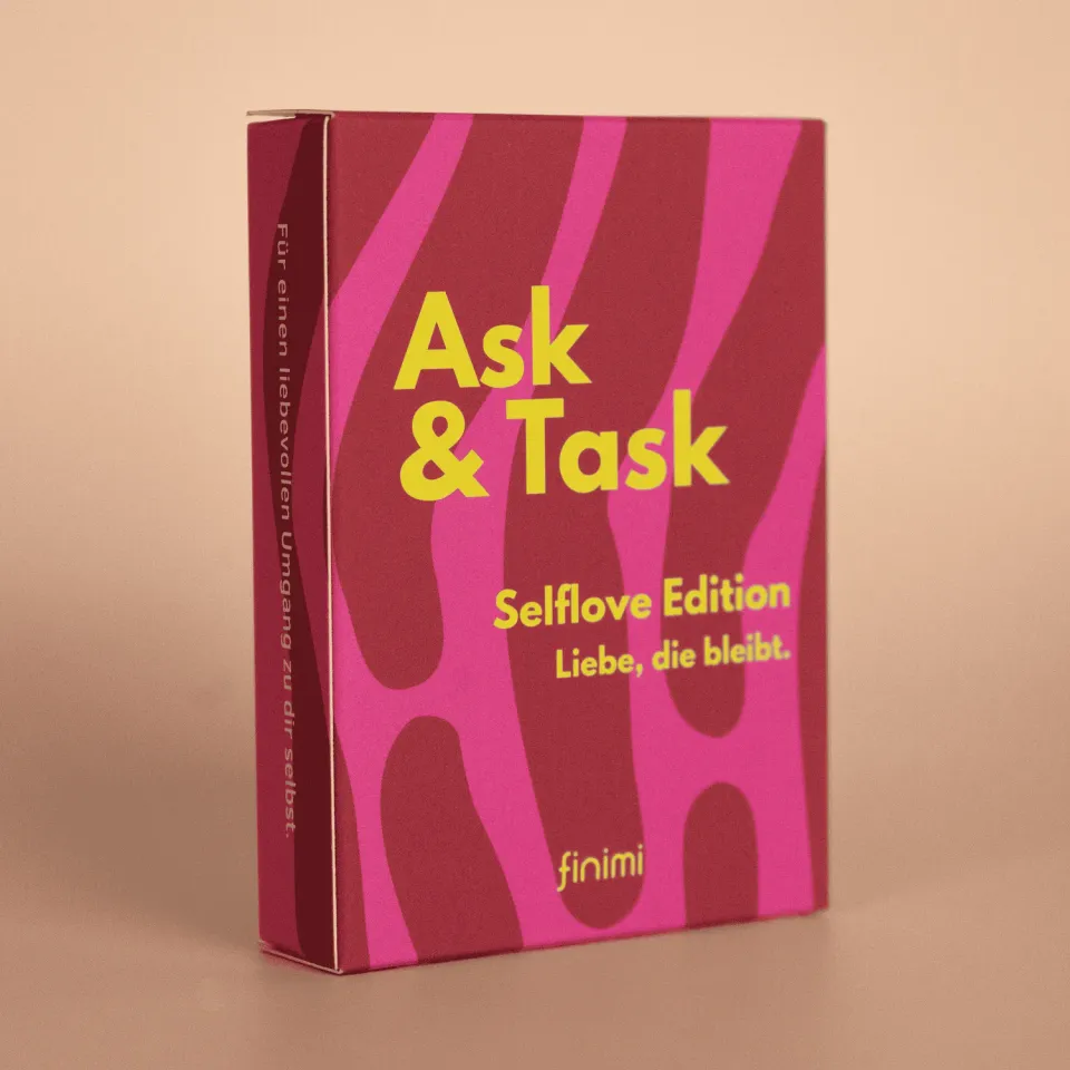 Finimi Ask & Task Selflove kaartspel 52 kaarten zelfvertrouwen