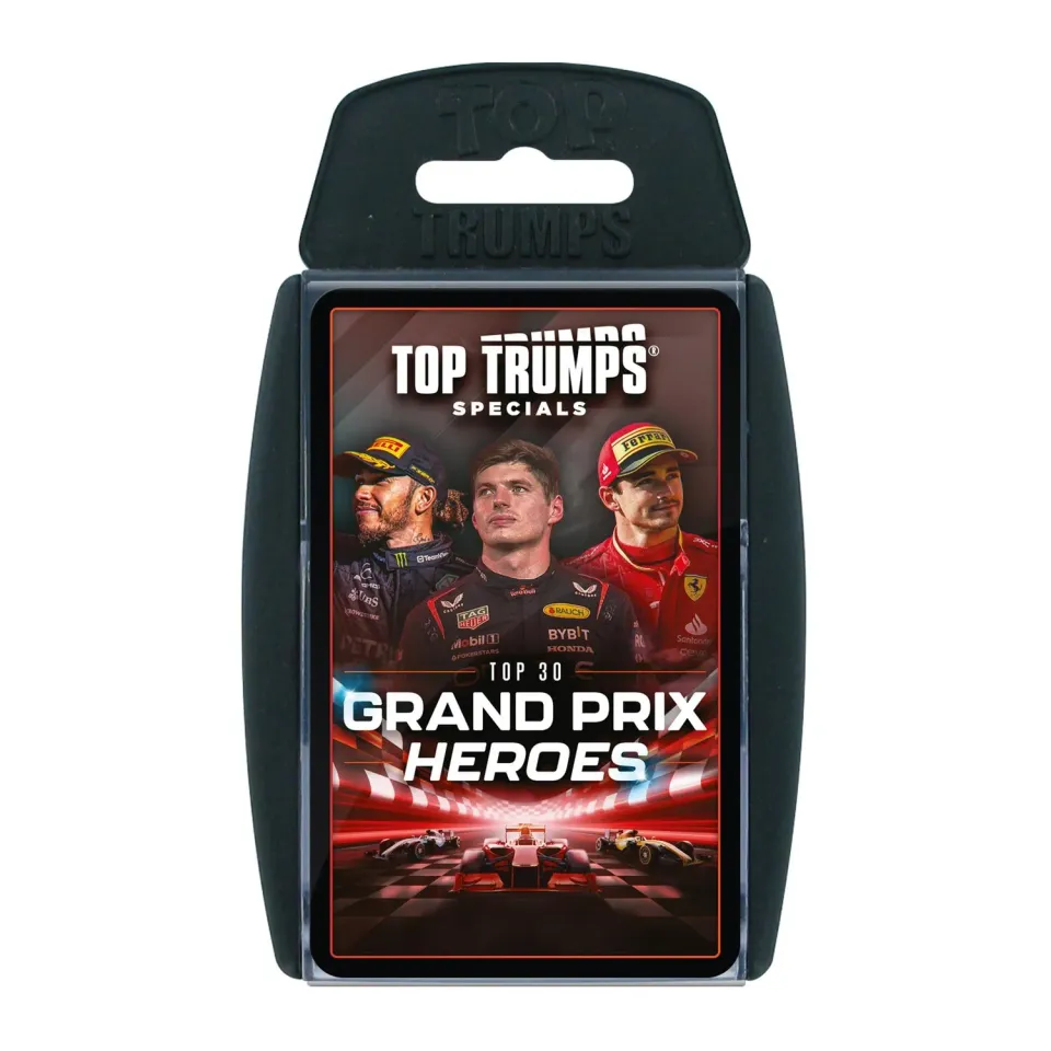 Top Trumps Grand Prix Heroes kaartspel 30 coureurs
