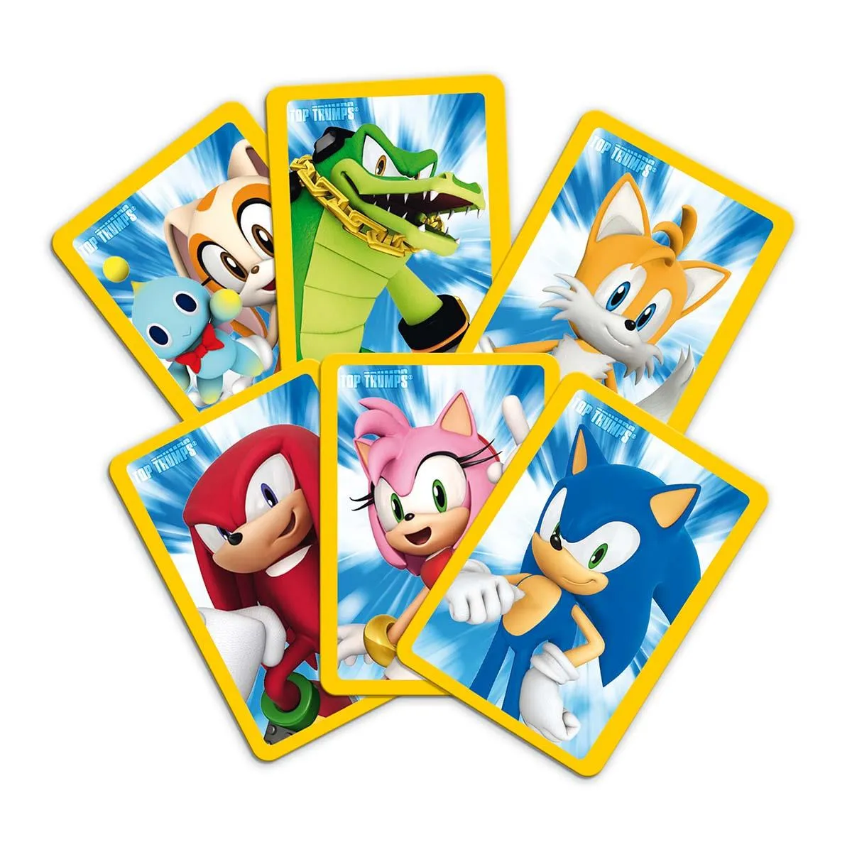Top Trumps Match Sonic kubusspel 5 op een rij