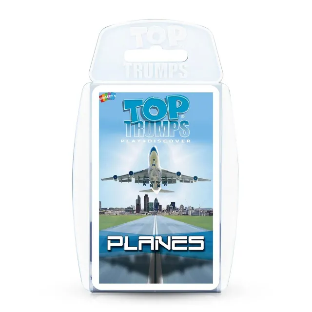 Top Trumps Planes kaartspel 30 kaarten vliegtuigen
