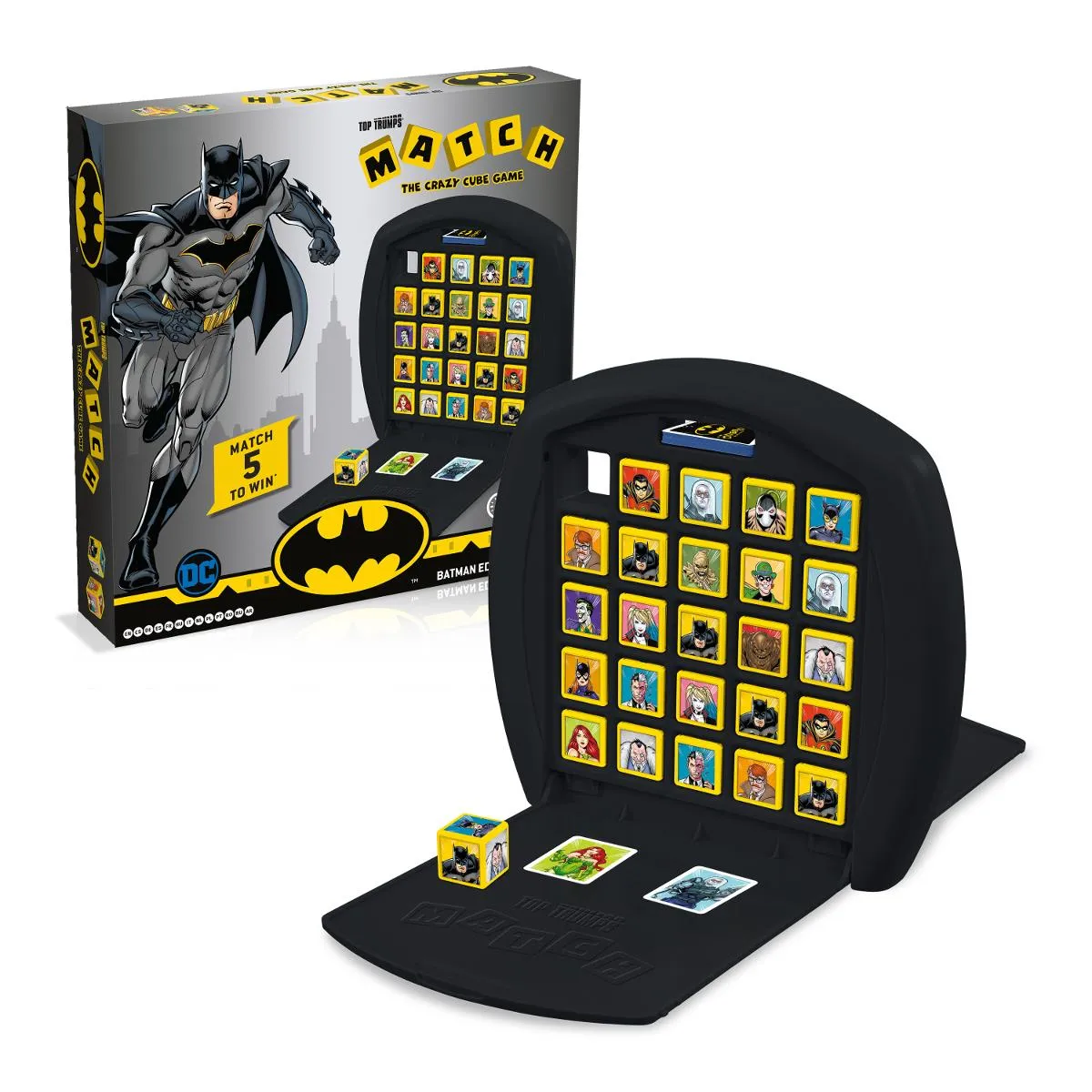 Top Trumps Match Batman bordspel 5 op een rij
