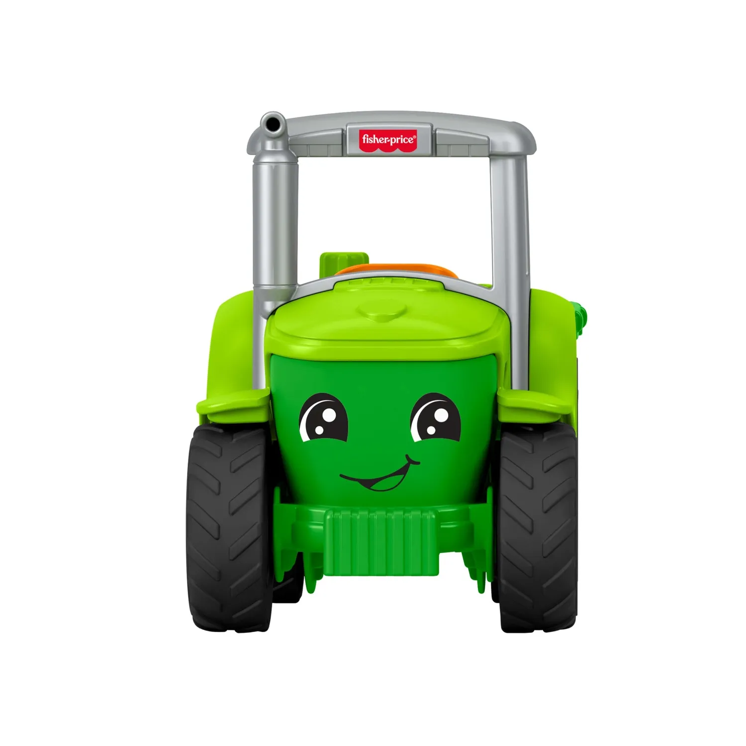 Fisher-Price Little People Duwtractor muziek met aanhanger