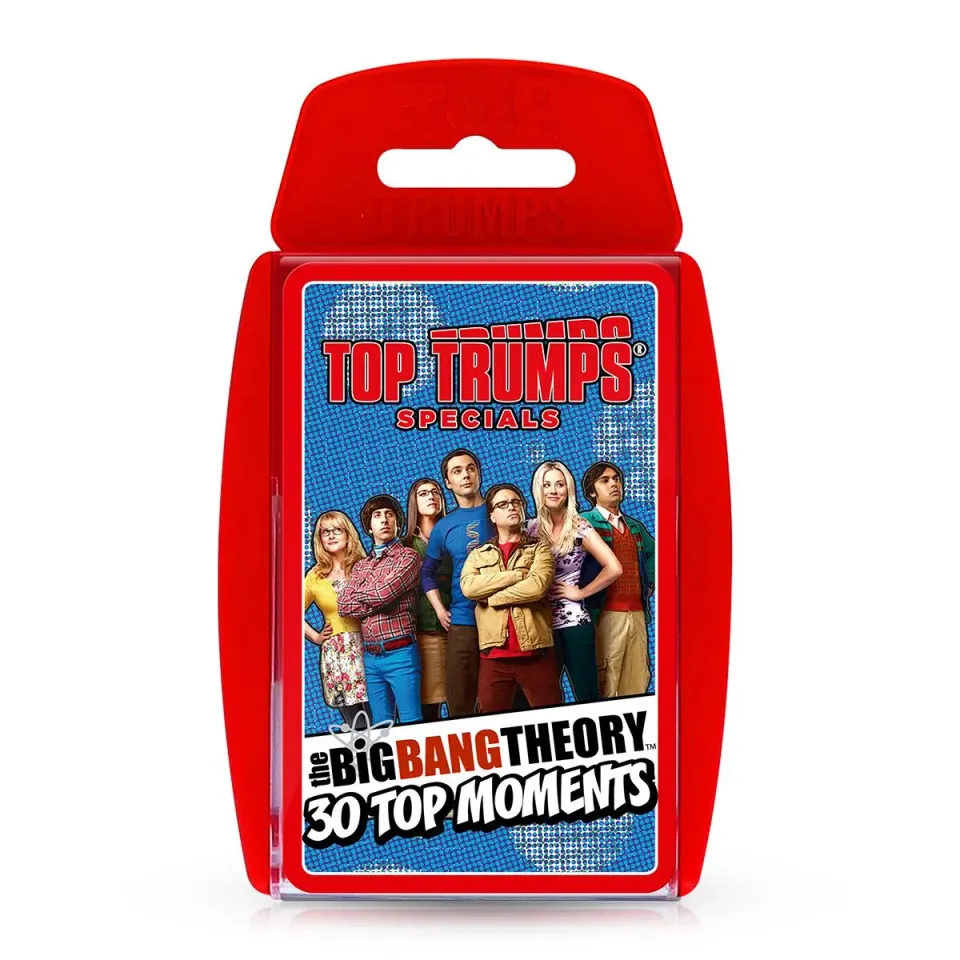 Top Trumps The Big Bang Theory kaartspel 30 momenten