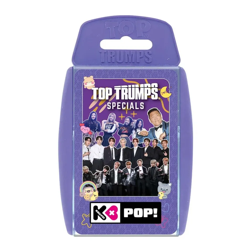 Top Trumps K-Pop kaartspel 30 kaarten met BTS en Seventeen