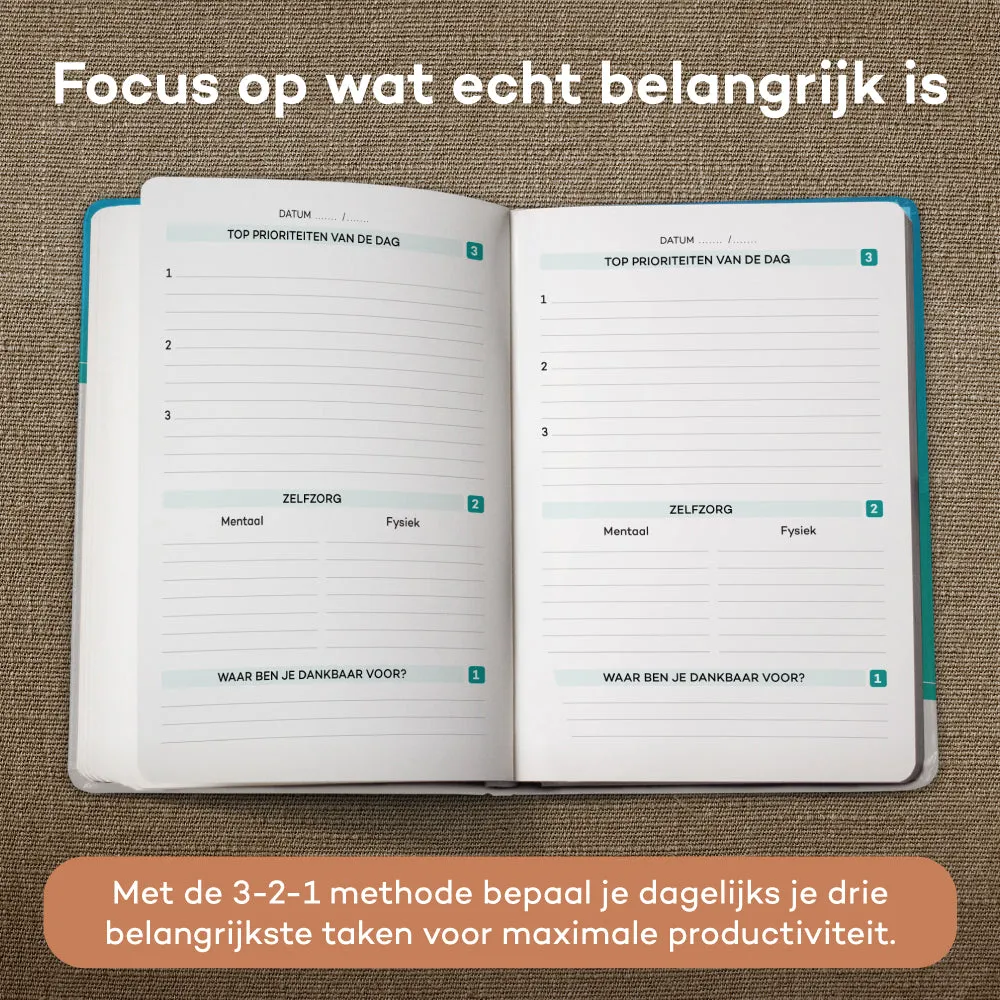 Vertellis 3-2-1 Pocket Journal A6 192 pagina's