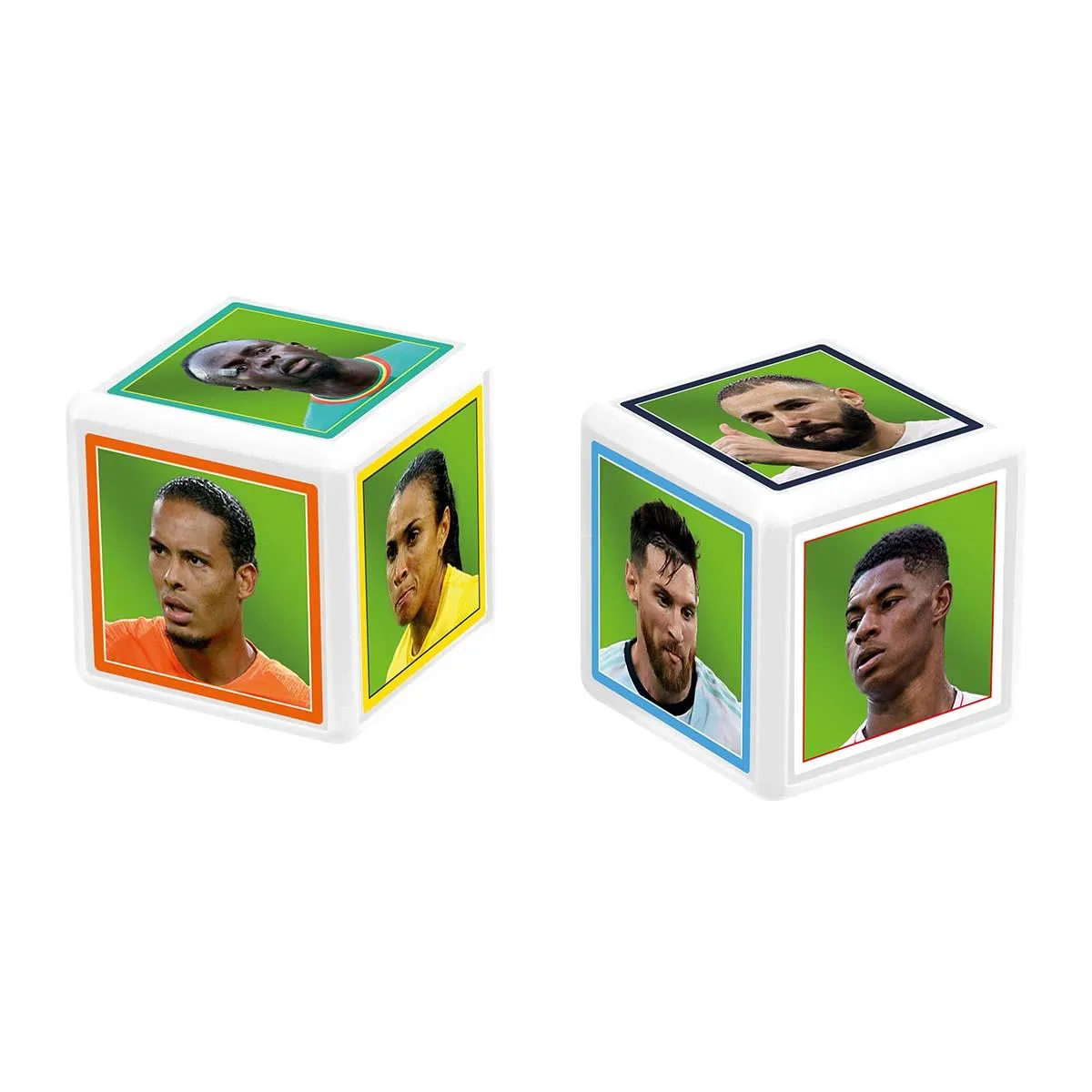Top Trumps World Football Stars Mini Match spel groen 2 spelers