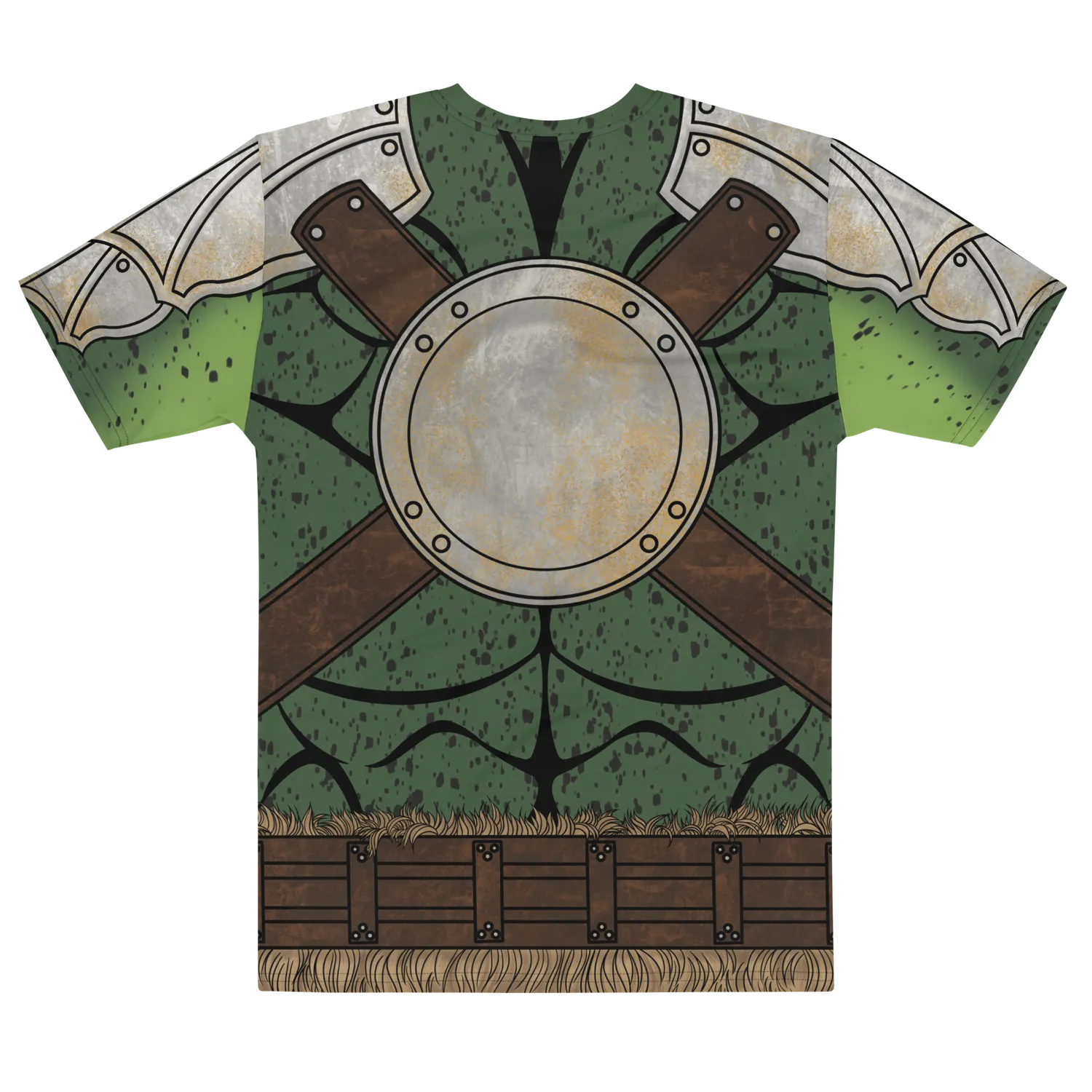 Roll A Crit Ogre all-over T-shirt stretch