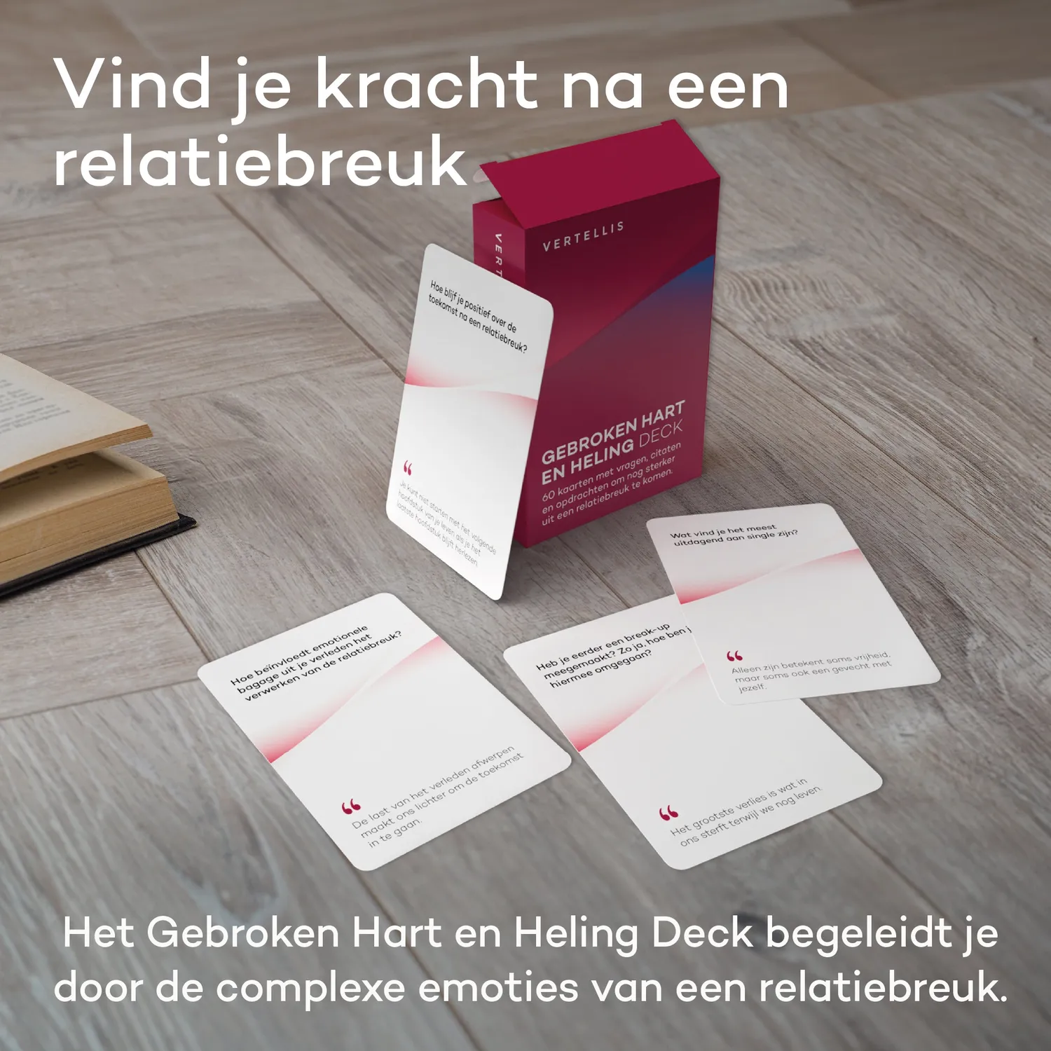 Vertellis Gebroken Hart en Heling deck 60 kaarten herstel