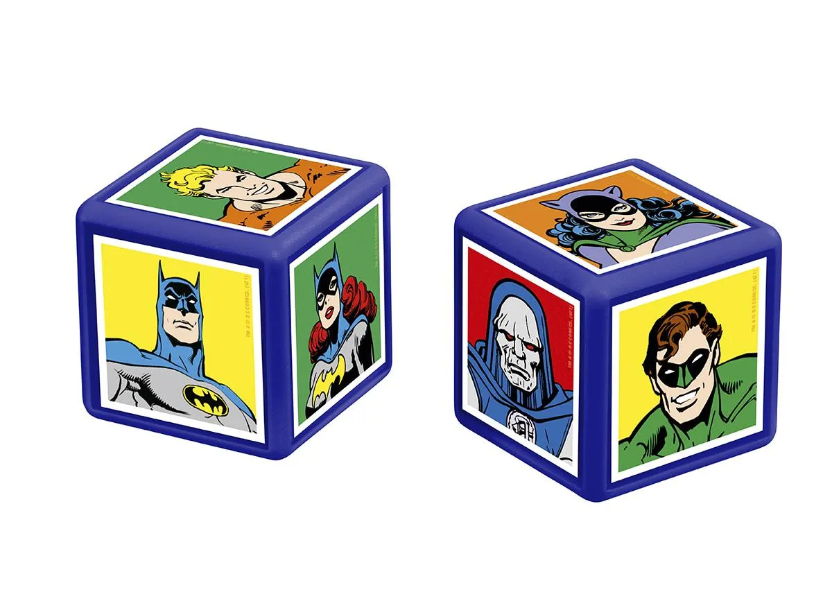 Top Trumps Match DC Comics kubusspel met 5 op een rij