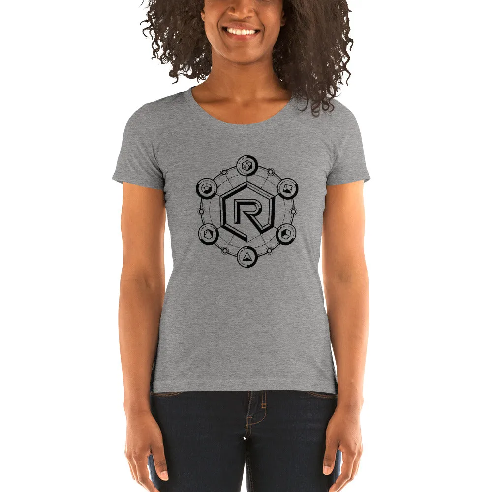 Roll A Crit Phases of Crit T-shirt fitted berry triblend