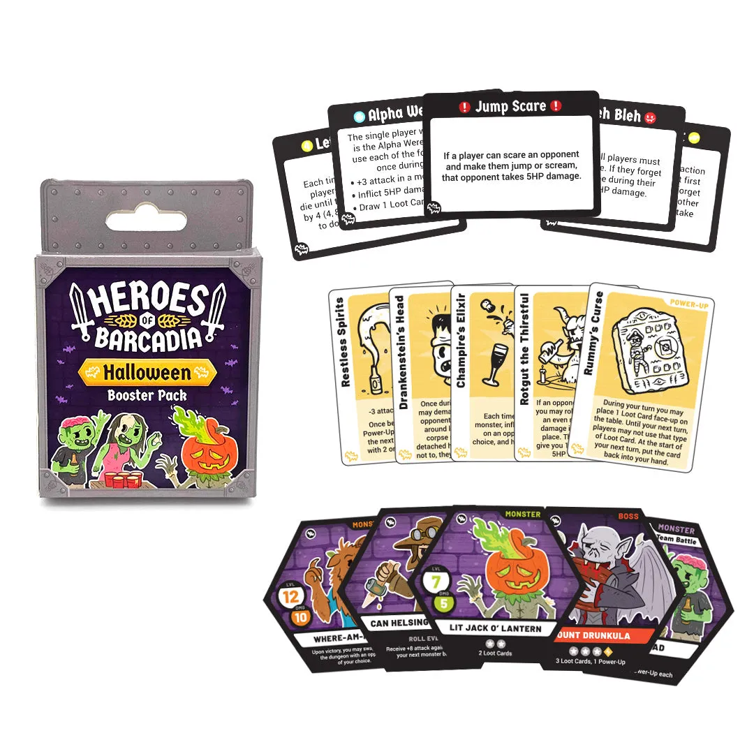 Roll A Crit Heroes of Barcadia Halloween Booster uitbreiding waterproof