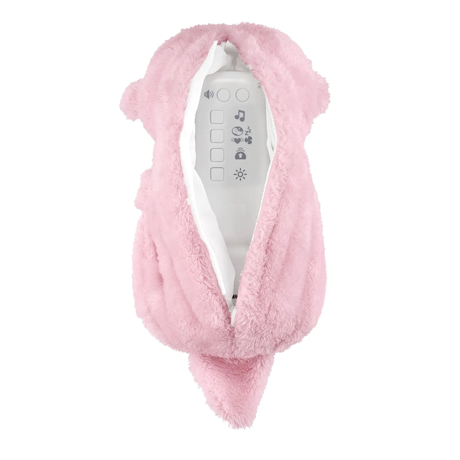 Fisher-Price Knuffelotter nachtlampje roze ademhaling muziek