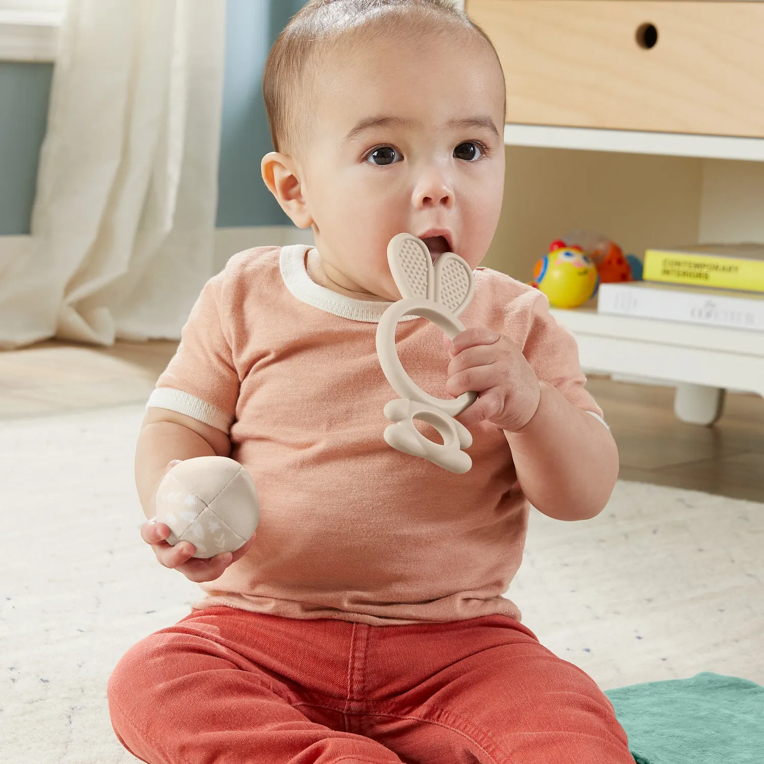 Fisher-Price Zintuigen cadeauset babyspeelgoed 4-delig zacht
