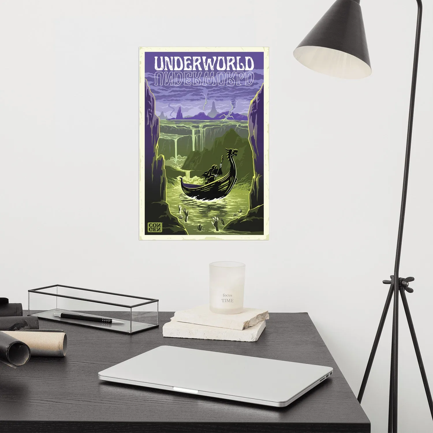 Roll A Crit Gen Con Underworld 2 poster 30x46 cm
