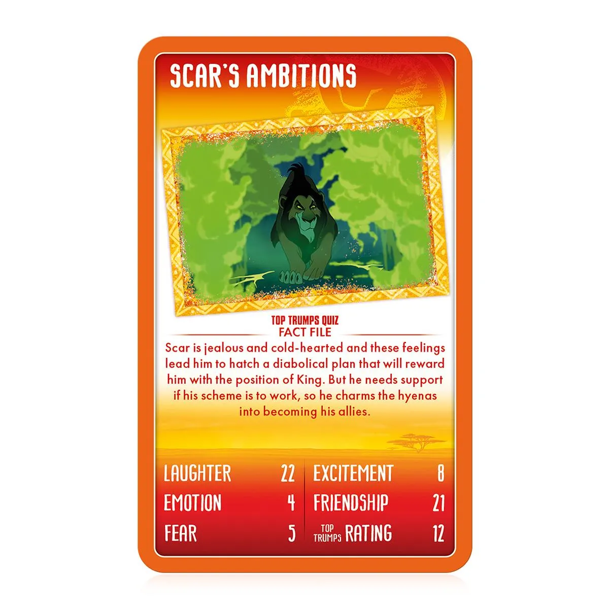 Top Trumps Lion King kaartspel 30 kaarten Disney