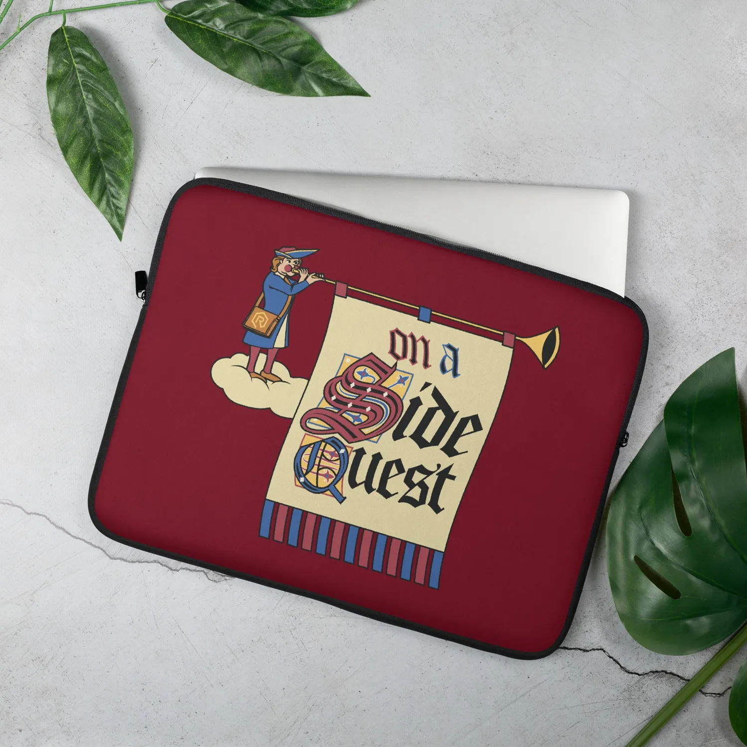Roll A Crit On a Side Quest laptophoes 13 inch neopreen