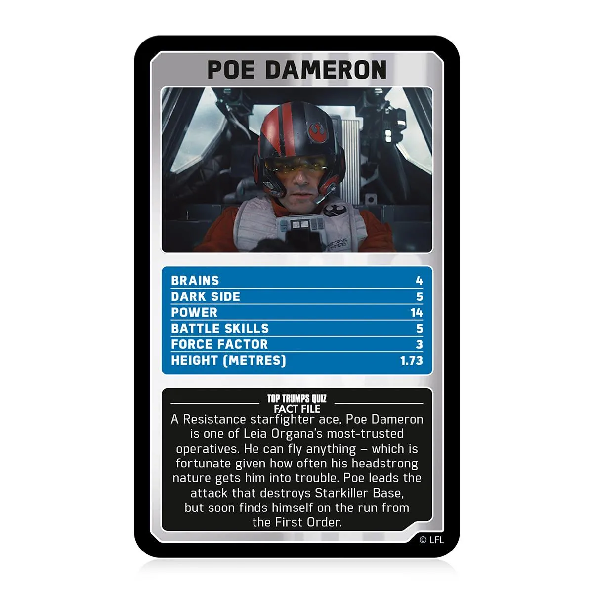 Top Trumps Star Wars Episodes 7-9 kaartspel 30 kaarten
