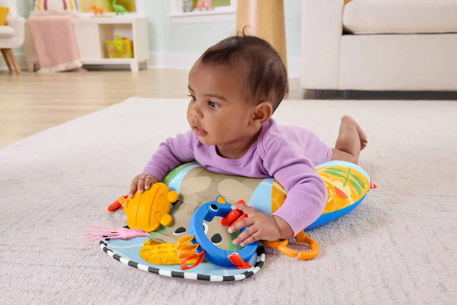 Fisher-Price Buikligkussen Sensorisch babykussen