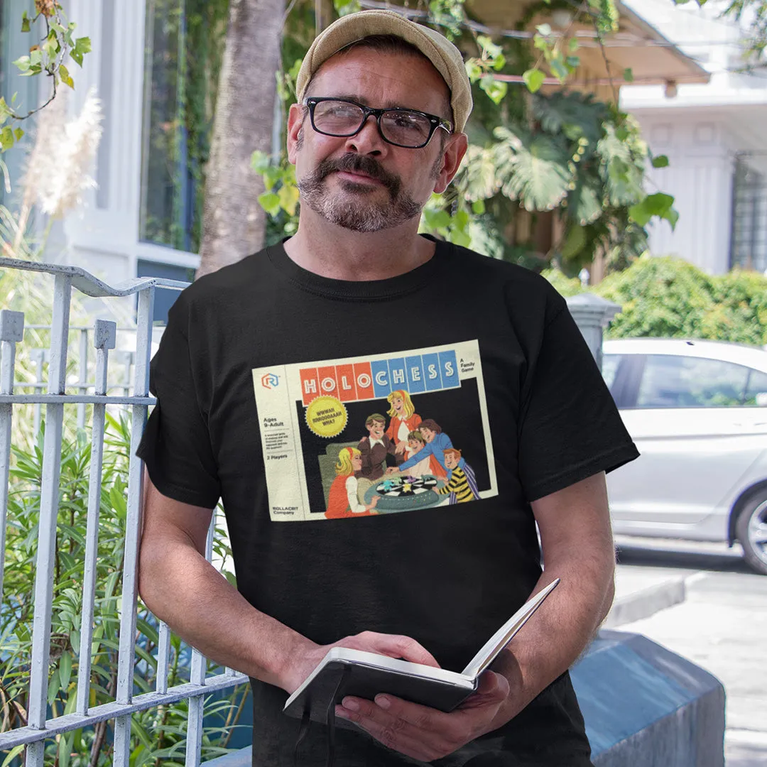 Roll A Crit Holo Chess T-shirt katoen