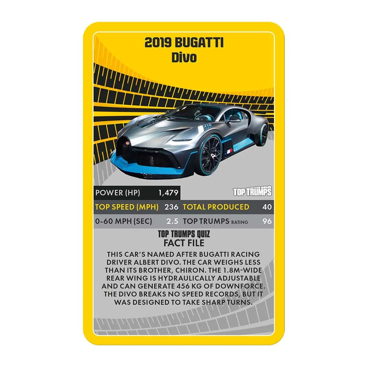 Top Trumps Supercars kaartspel 30 auto's