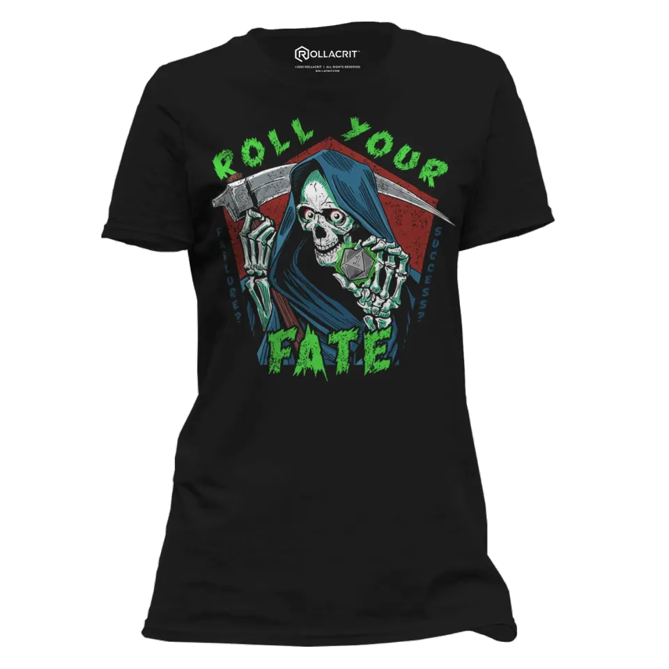 Rollacrit Roll Your Fate relaxed T-shirt katoen