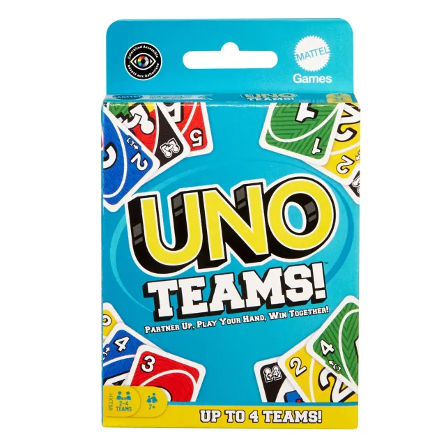 UNO Teams kaartspel duo-versie teams vanaf 7 jaar