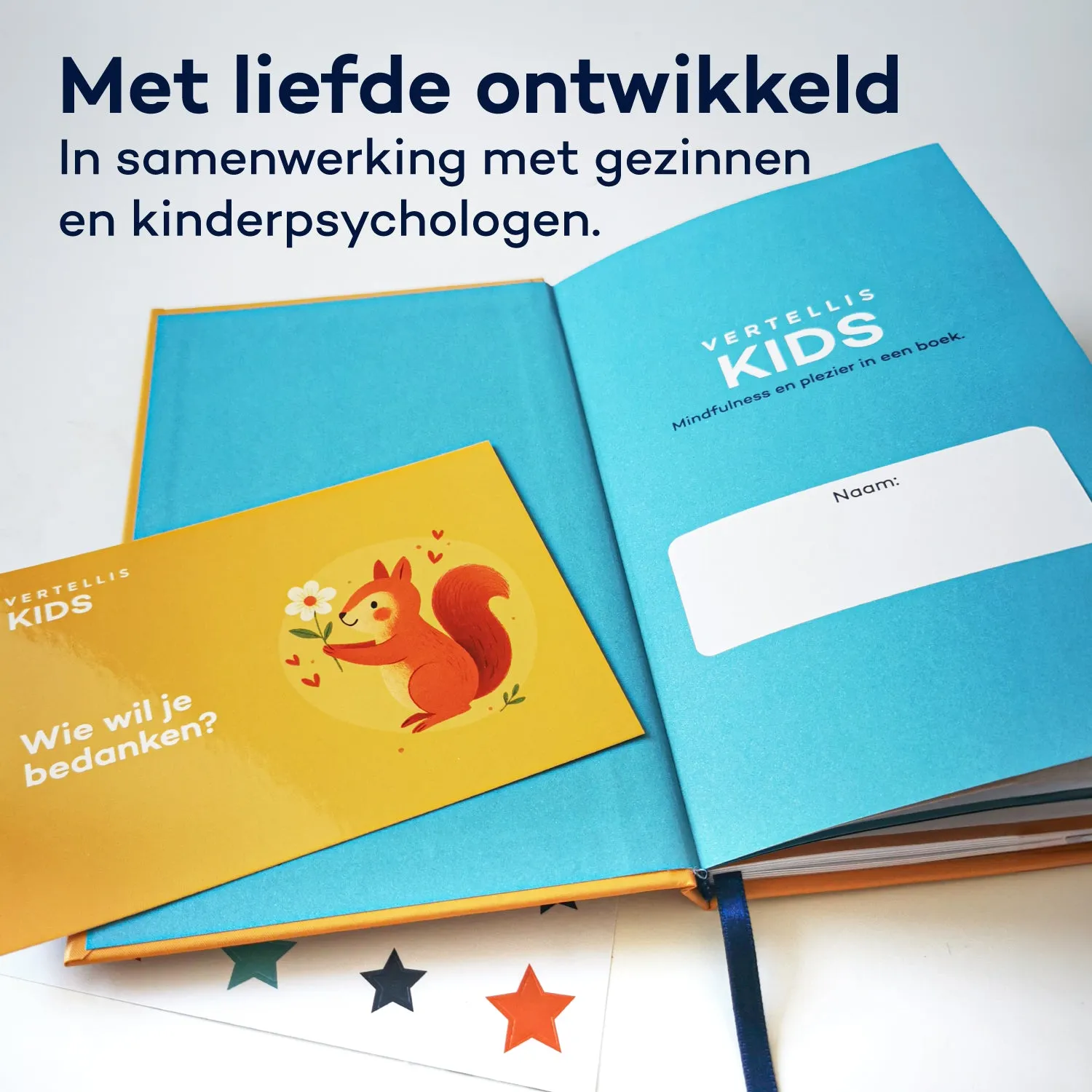 Vertellis KIDS journal vragenboekje 6-12 jaar
