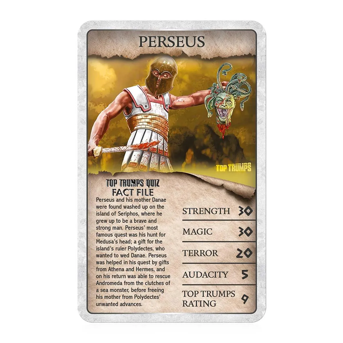 Top Trumps Greek Myths 30 Fantastic Tales kaartspel limited edition