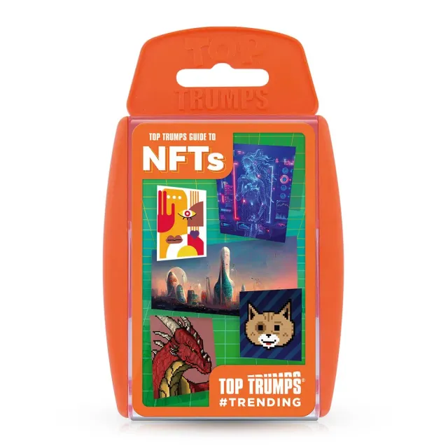 Top Trumps Gen Z Guide to NFTs kaartspel 30 kaarten NFT