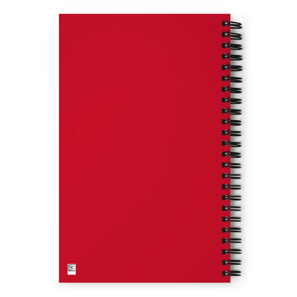 Roll A Crit Gen Con Holiday spiraal notebook rood stip