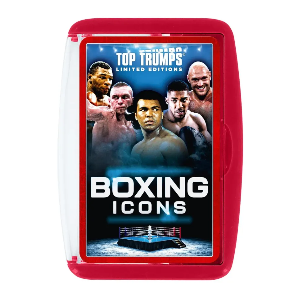 Top Trumps Boxing Icons kaartspel 30 kaarten boksers