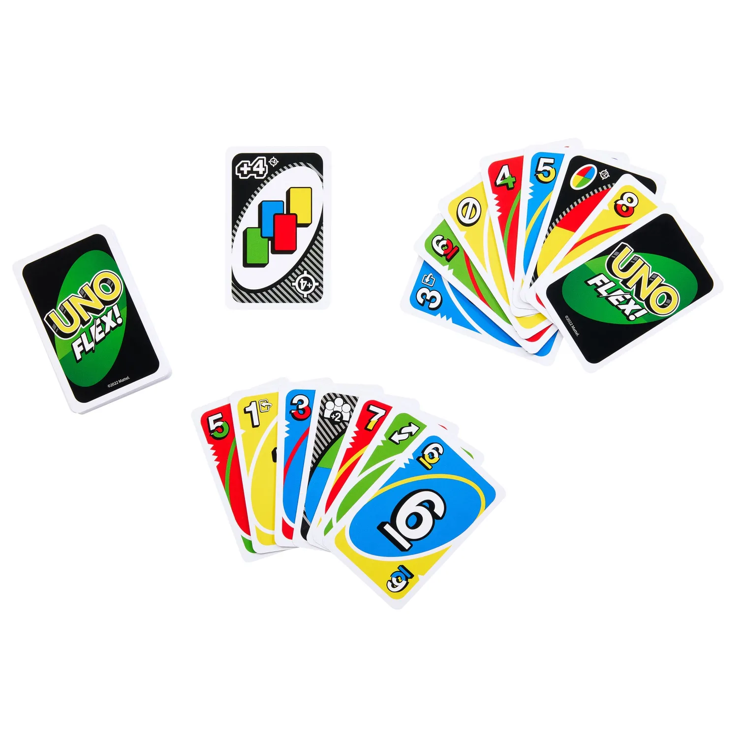 UNO Flex kaartspel met flex-kaarten