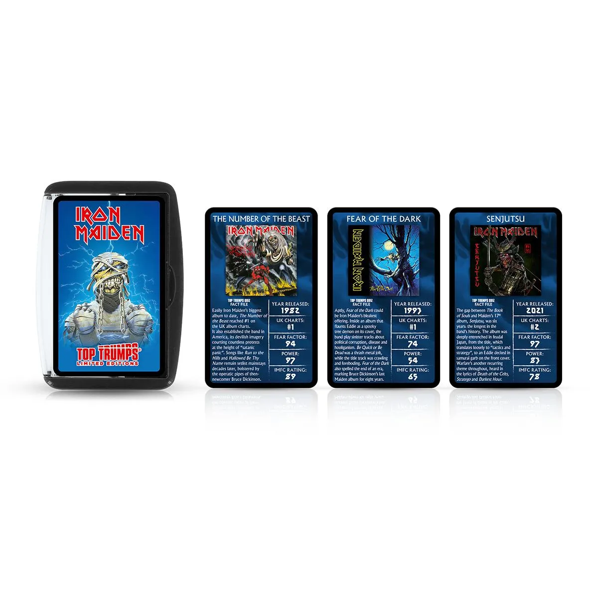 Top Trumps Iron Maiden kaartspel limited edition