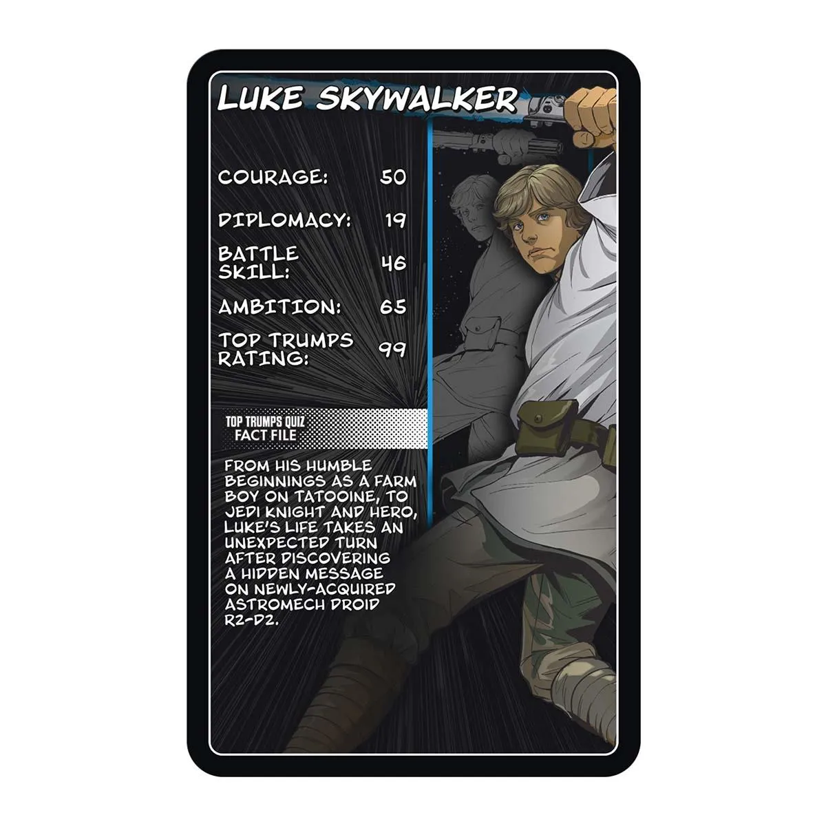 Top Trumps Star Wars Illustrated Icons kaartspel