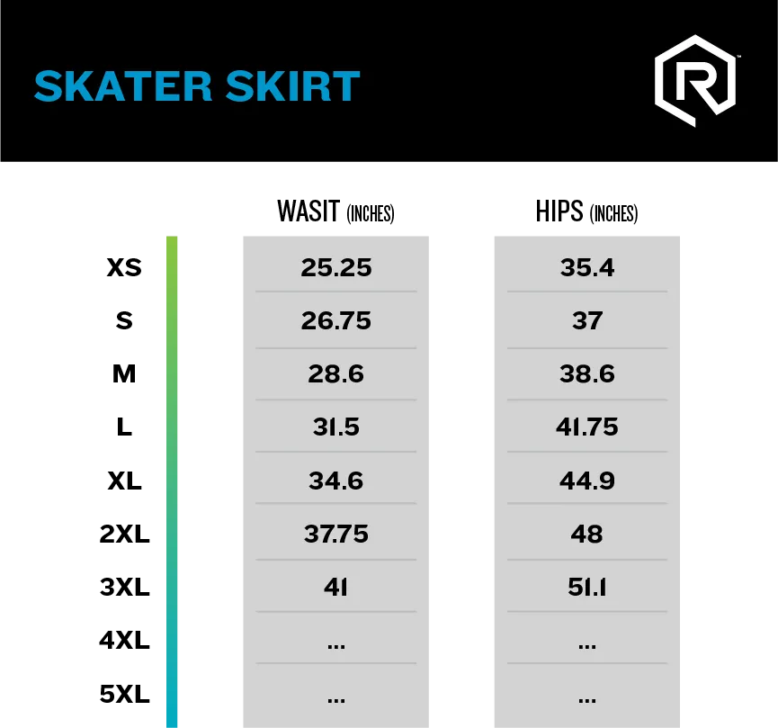 Roll A Crit Würfel Moon & Stars skaterrok soepele stof