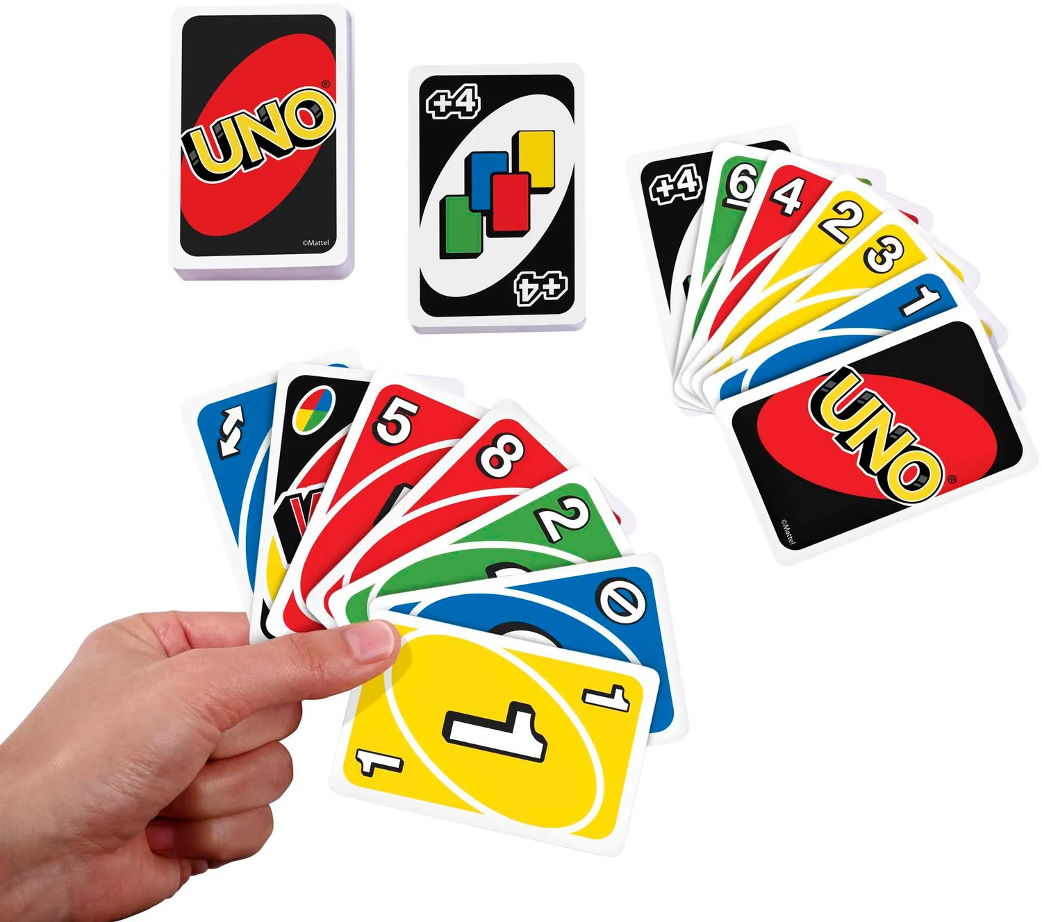 Mattel Games UNO Classic kaartspel 112 kaarten