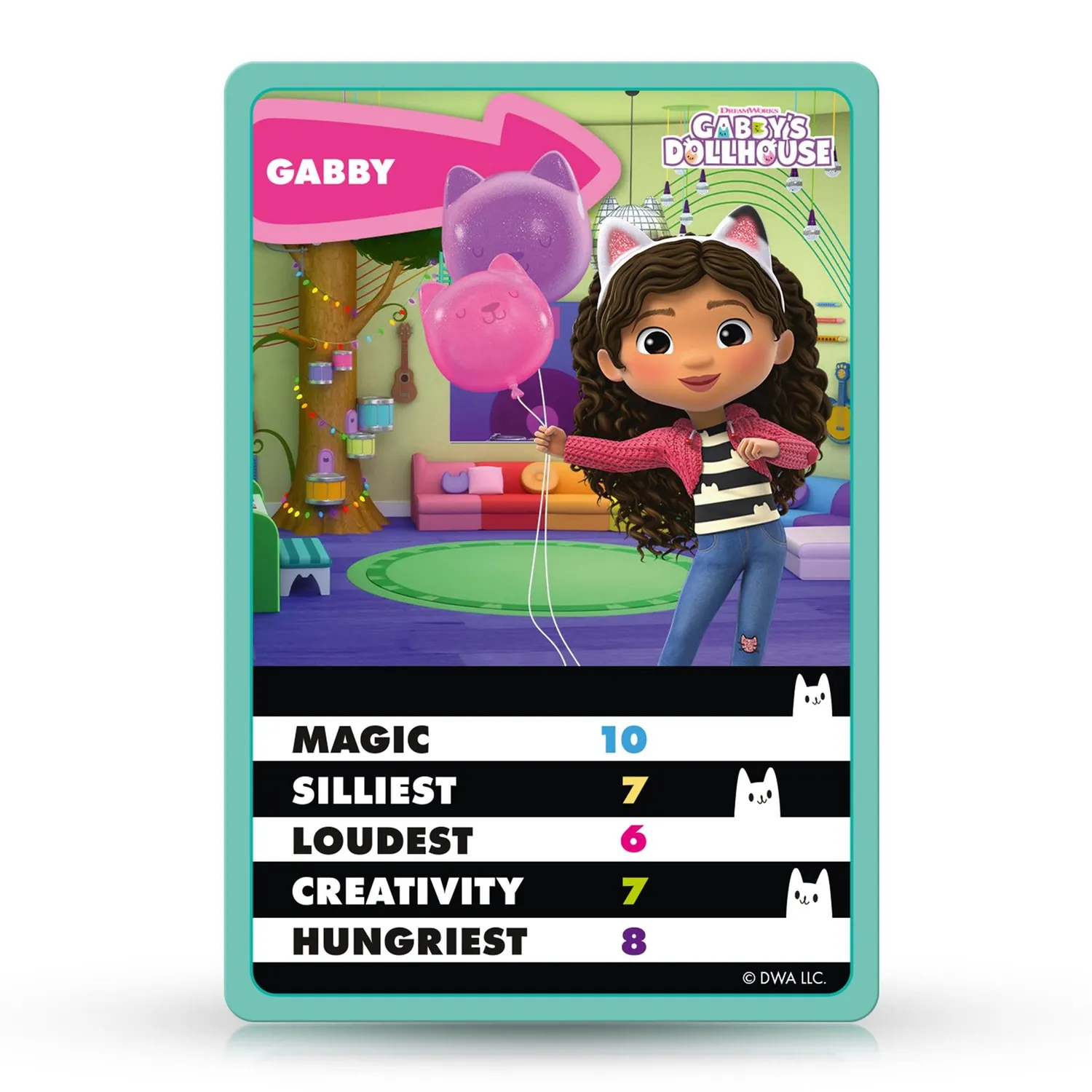 Top Trumps Junior Gabby's Dollhouse kaartspel 3+