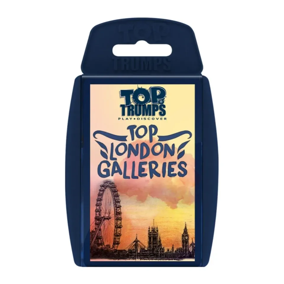 Top Trumps London Galleries kaartspel Top 30 editie