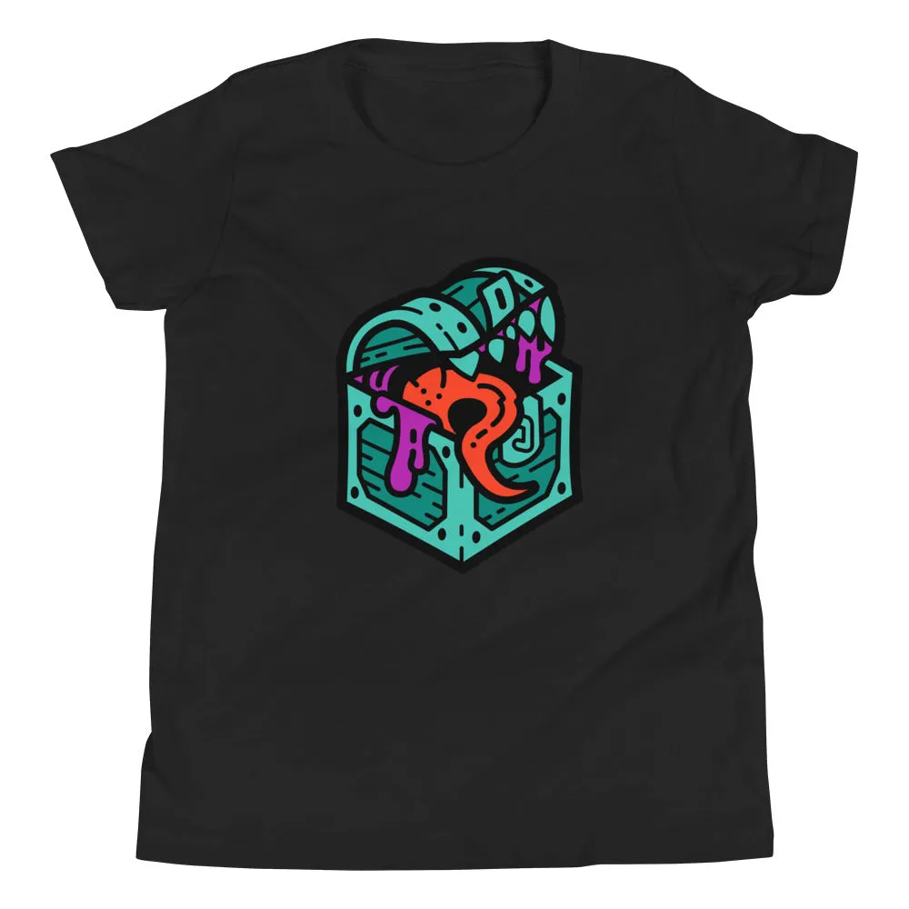 Roll A Crit Mimic Youth kinder T-shirt zwart katoen