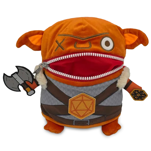 Roll A Crit Gen Con 2026 Berserker dobbelstenentas pluche