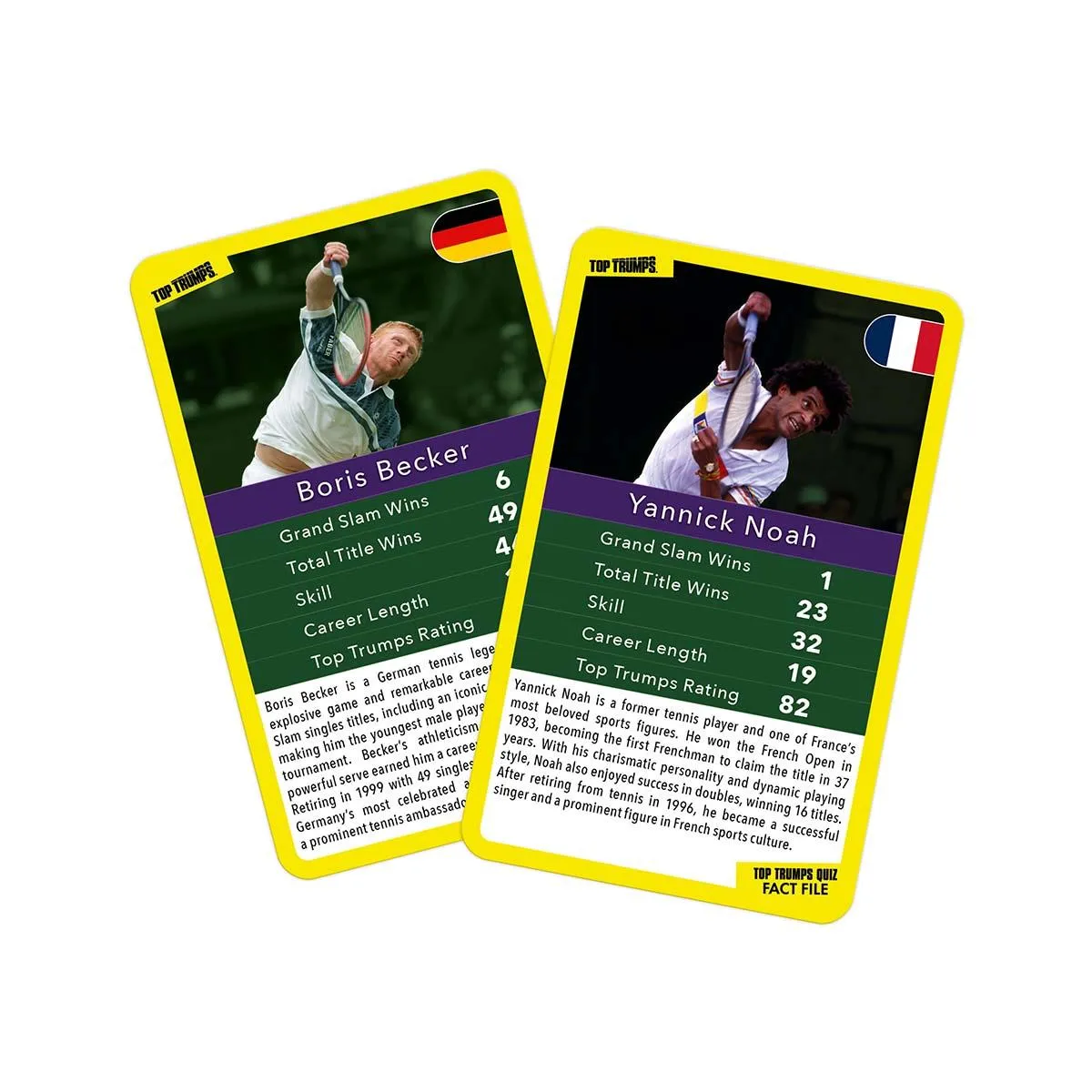 Top Trumps Tennis Stars kaartspel limited edition tennis