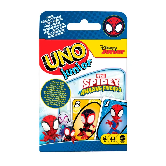 UNO Junior Spidey kaartspel Marvel 3+